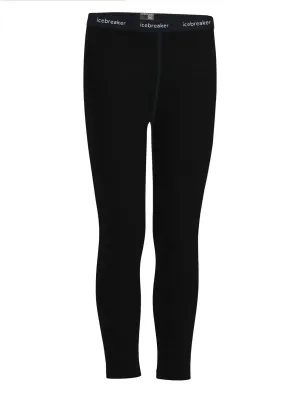 Icebreaker Kids&#x27; 260 Tech Leggings Black | Buy Icebreaker Kids&#x27; 260 Tech Leggings Black here | Outnorth