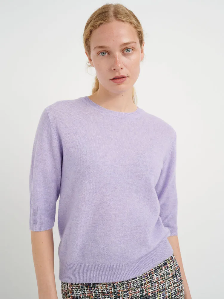 InWear MonikaIW Short Sleeve Jumper Lilac