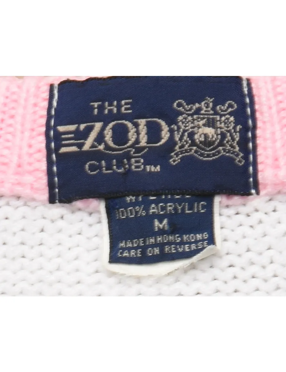 Izod Cable Knit Jumper - M