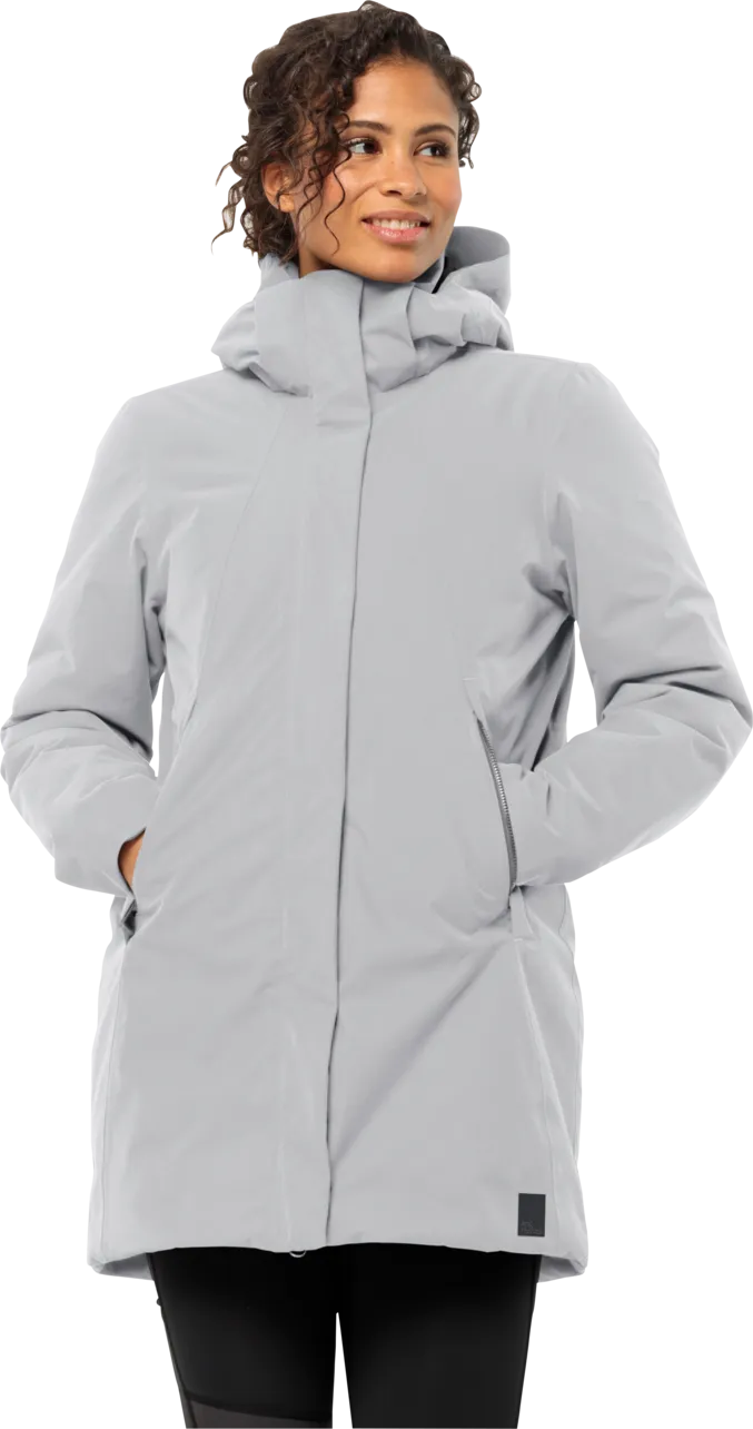 Jack Wolfskin Women&#x27;s Salier Coat Moonwalk | Buy Jack Wolfskin Women&#x27;s Salier Coat Moonwalk here | Outnorth