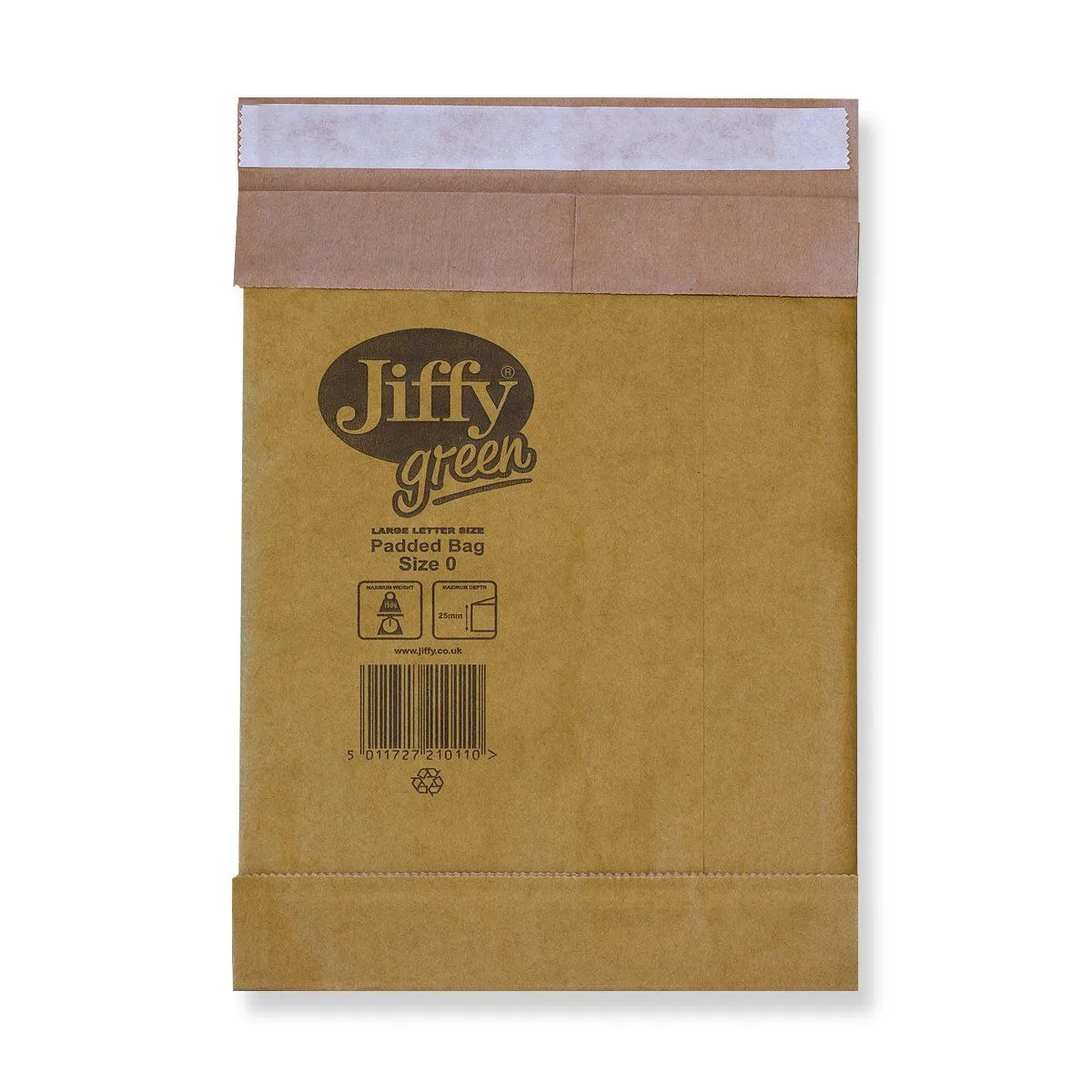 JIFFY GREEN HEAVY DUTY PADDED BAGS