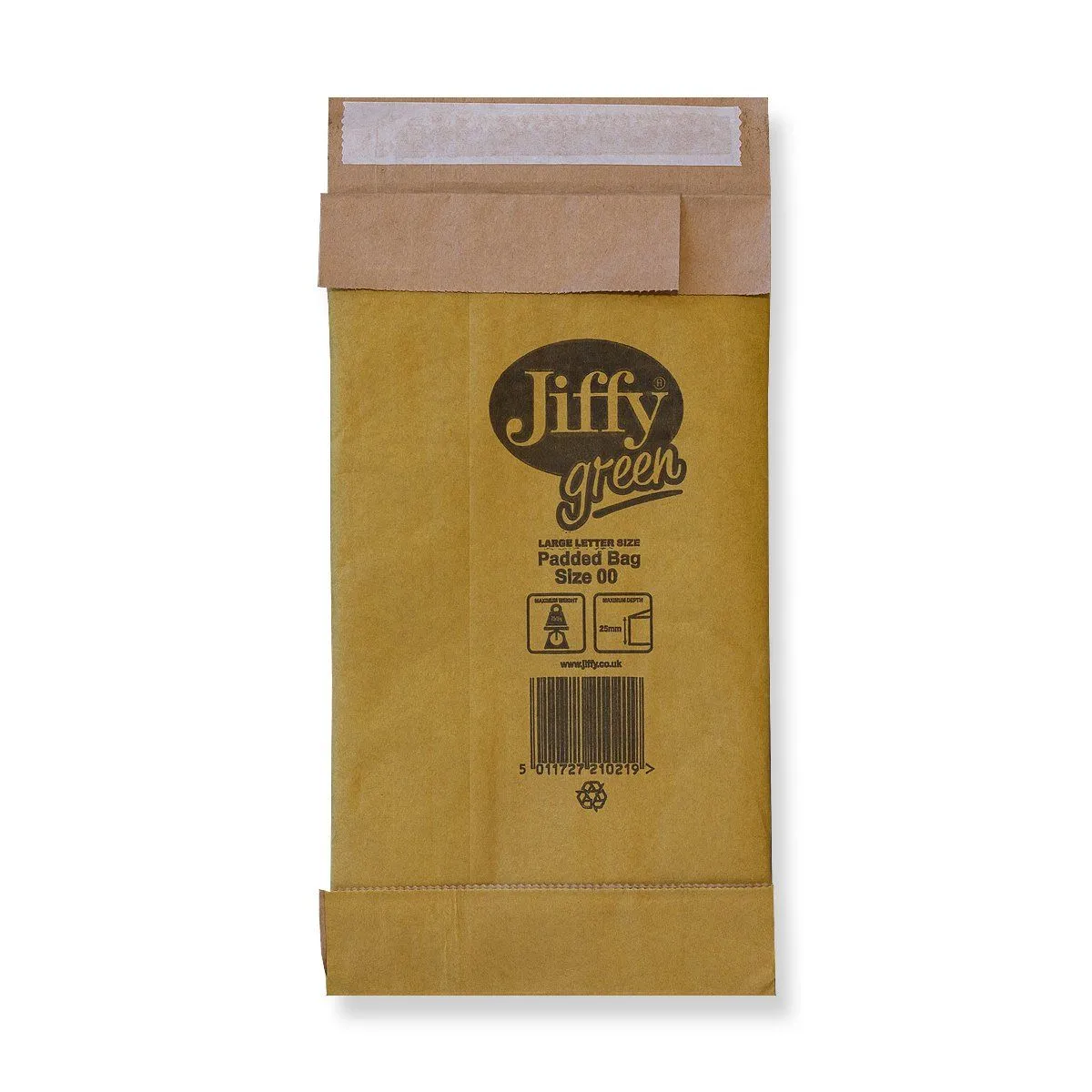 JIFFY GREEN HEAVY DUTY PADDED BAGS