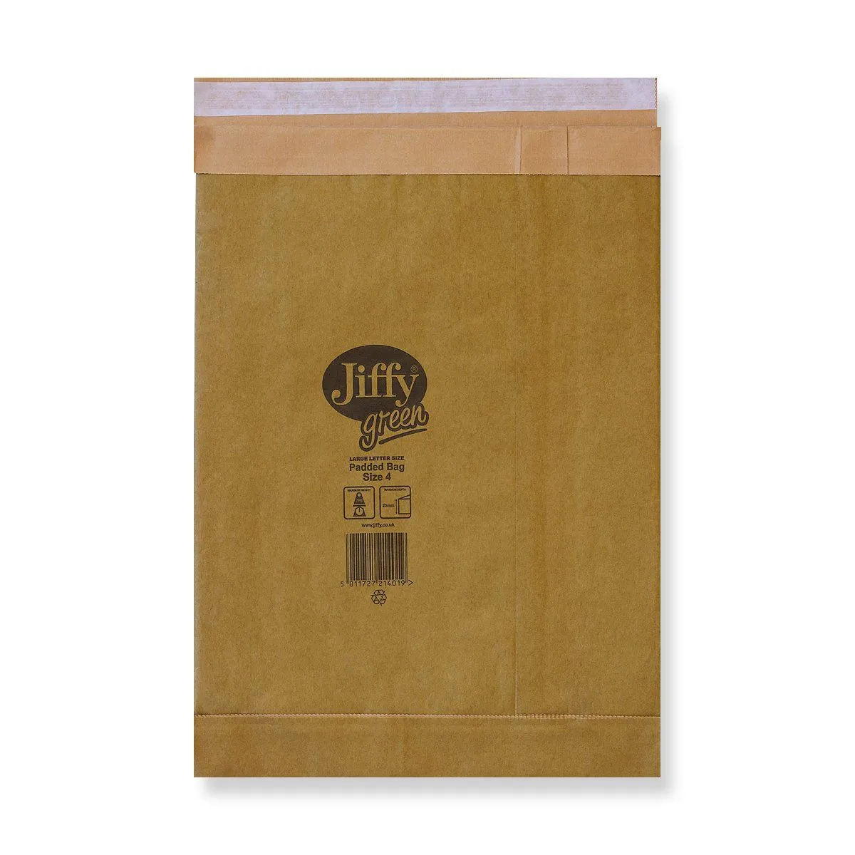JIFFY GREEN HEAVY DUTY PADDED BAGS