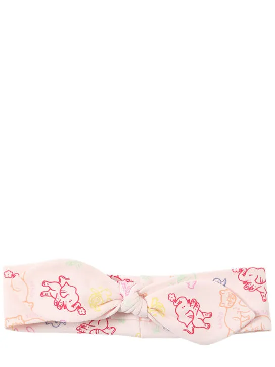 Kenzo Kids   Cotton dress, leggings &amp; headband 