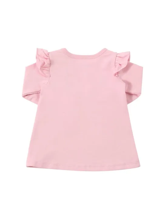 Kenzo Kids   Cotton dress, leggings &amp; headband 