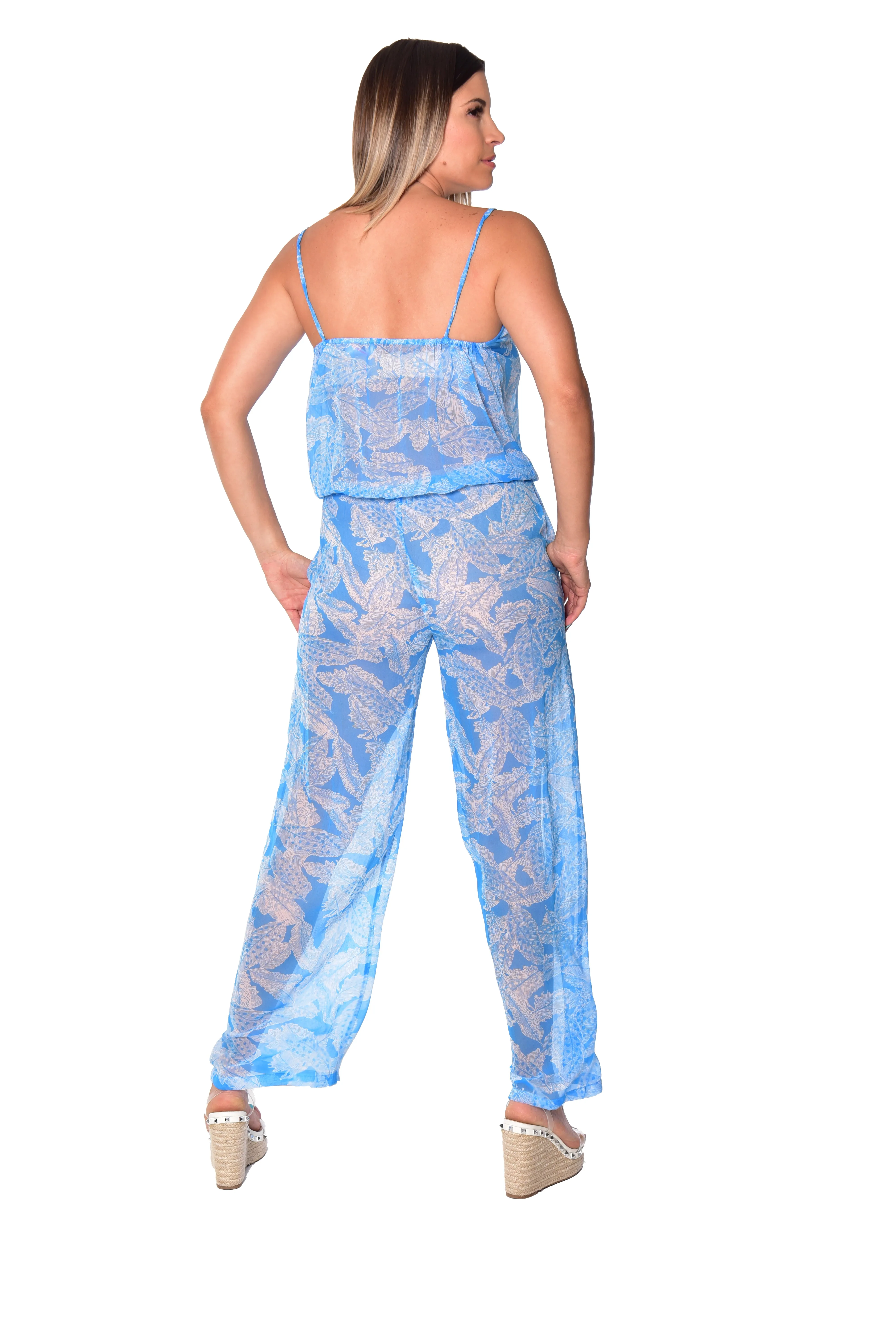 LADIES POLYESTER COVER-UP JUMPER - LPJ237