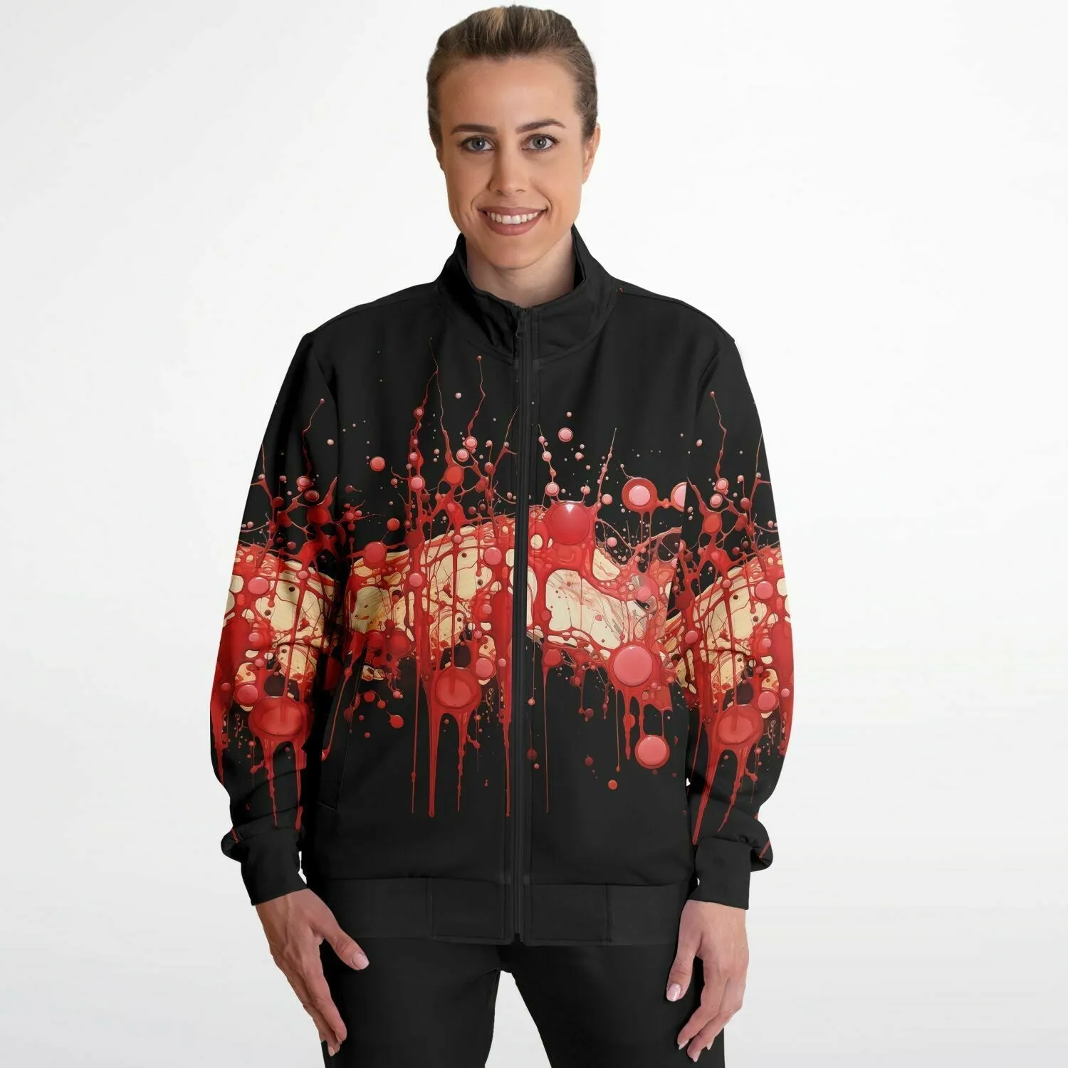 Leaky Guts Sickstem Splatter Track Jacket