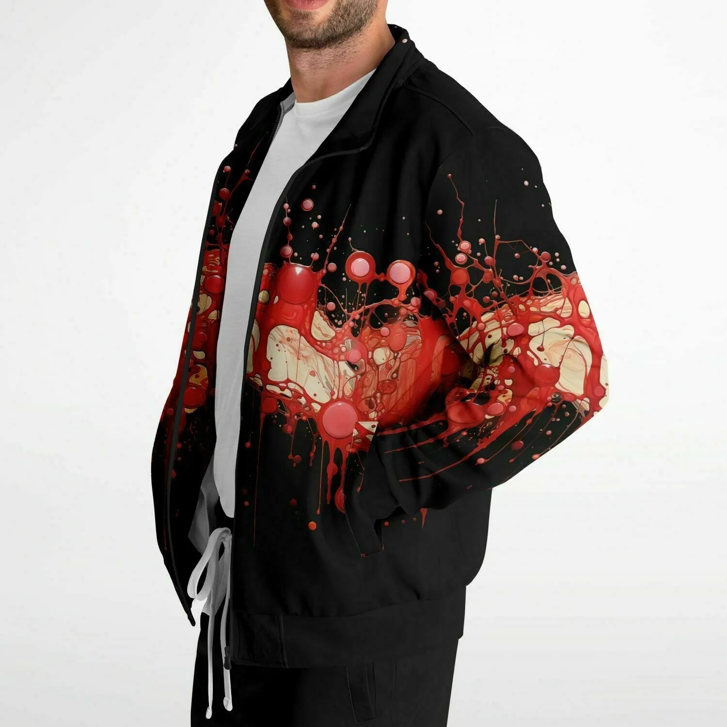 Leaky Guts Sickstem Splatter Track Jacket