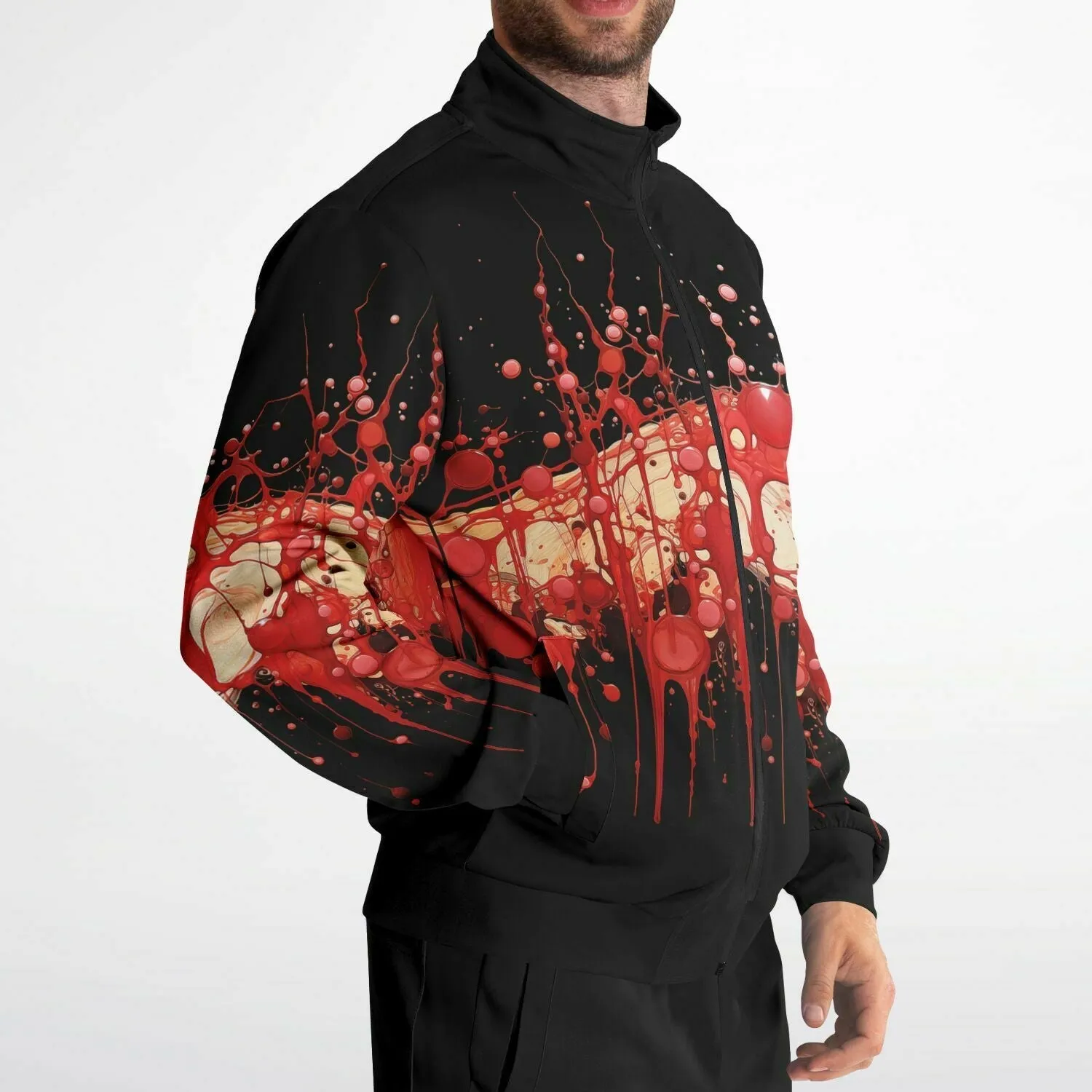 Leaky Guts Sickstem Splatter Track Jacket
