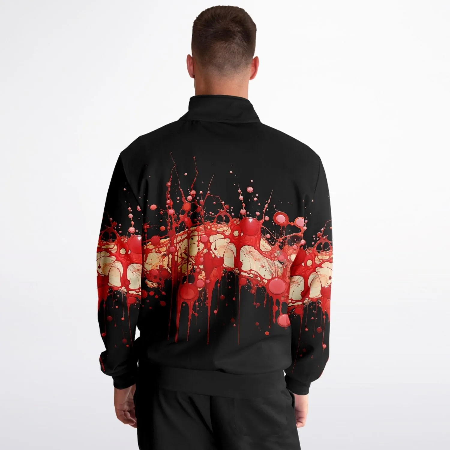 Leaky Guts Sickstem Splatter Track Jacket