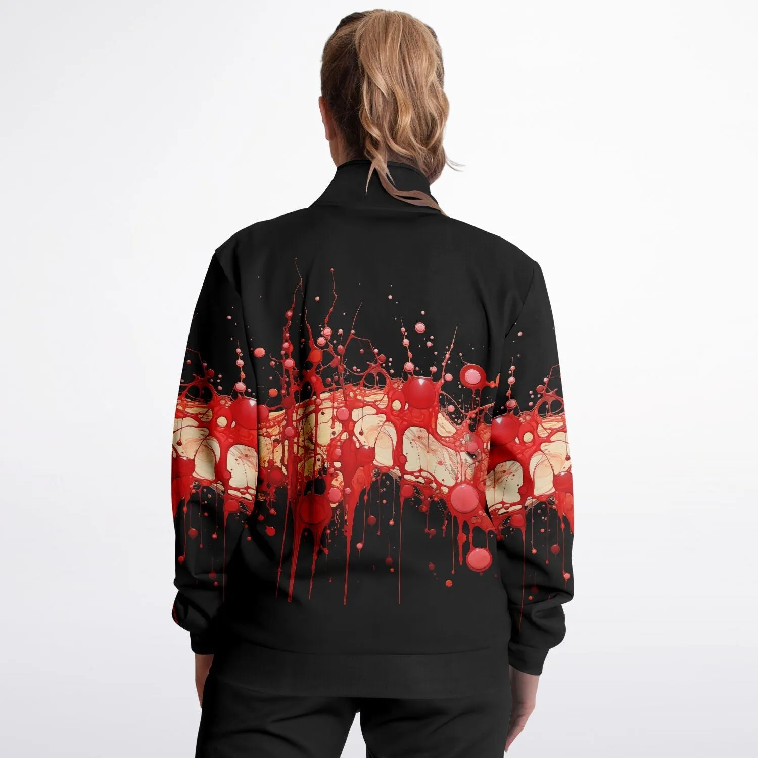 Leaky Guts Sickstem Splatter Track Jacket