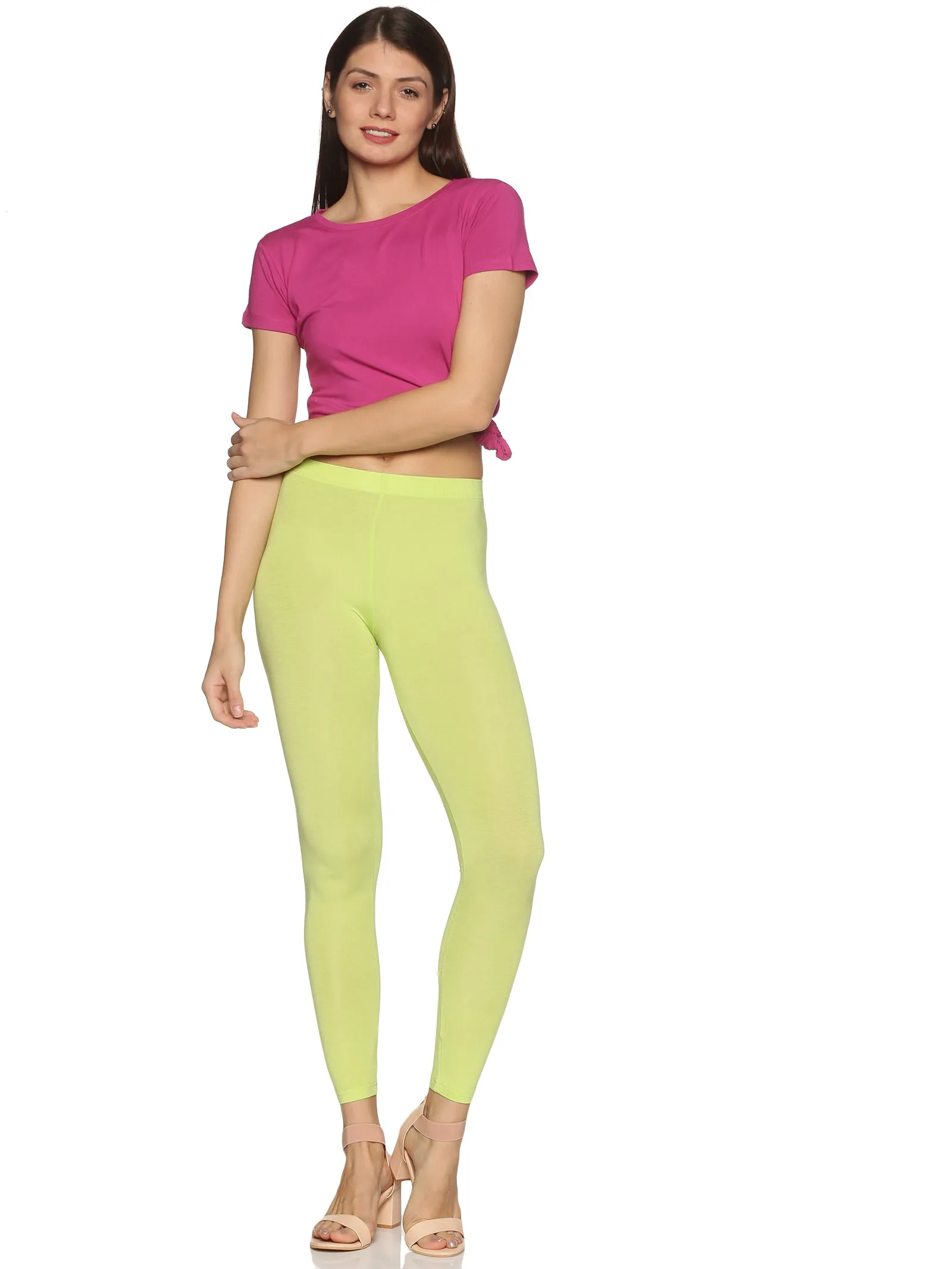 Lime Green ankle