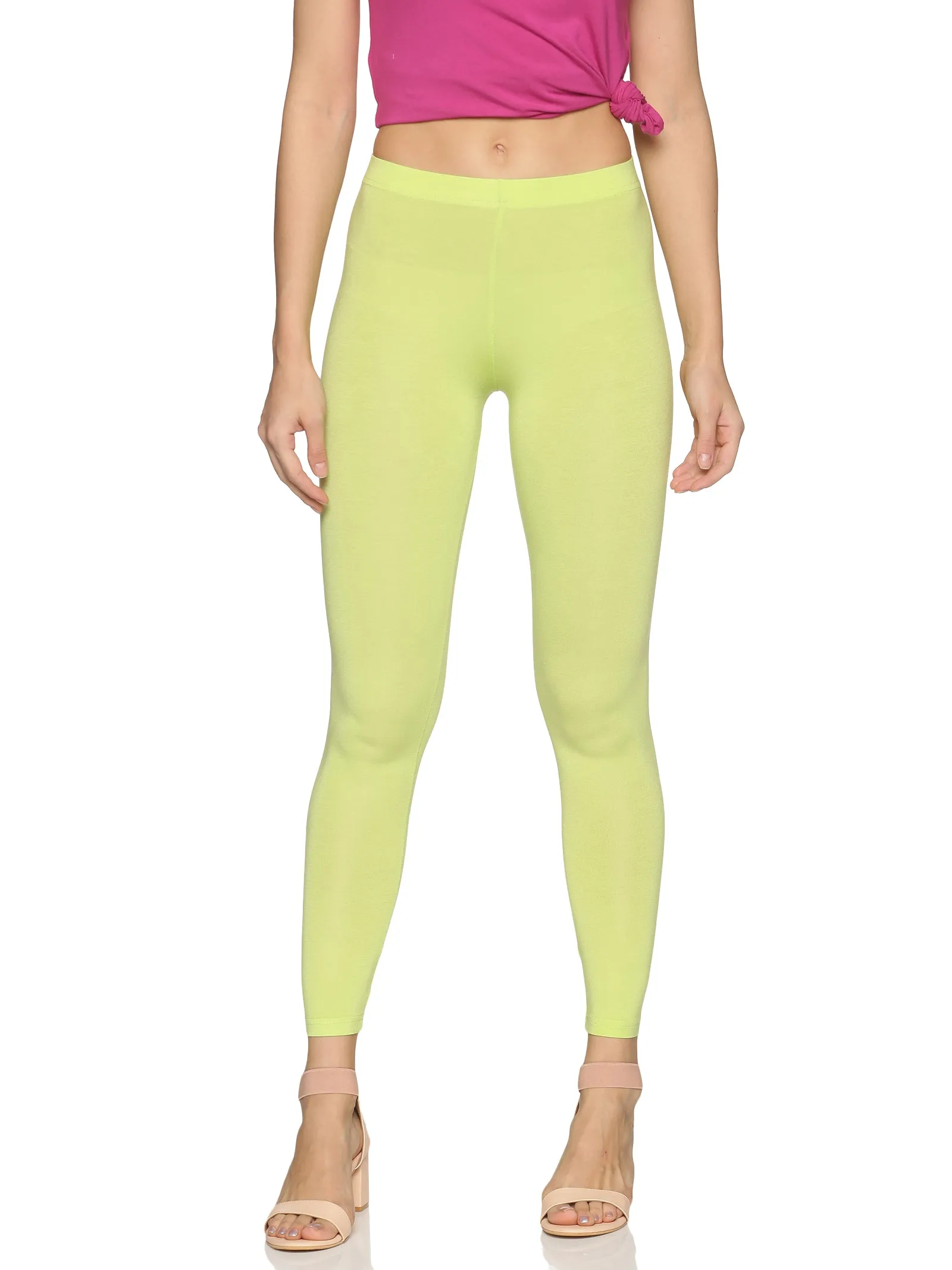 Lime Green ankle