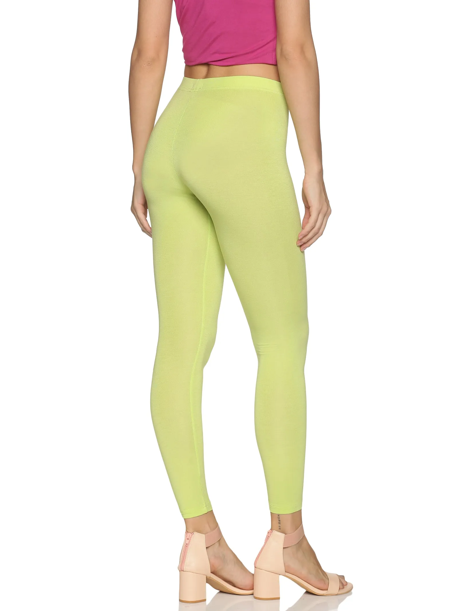 Lime Green ankle