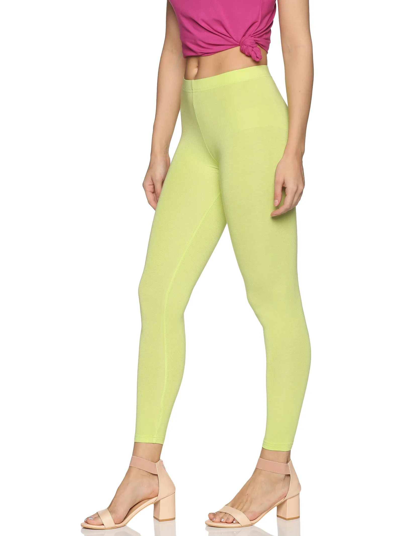 Lime Green ankle