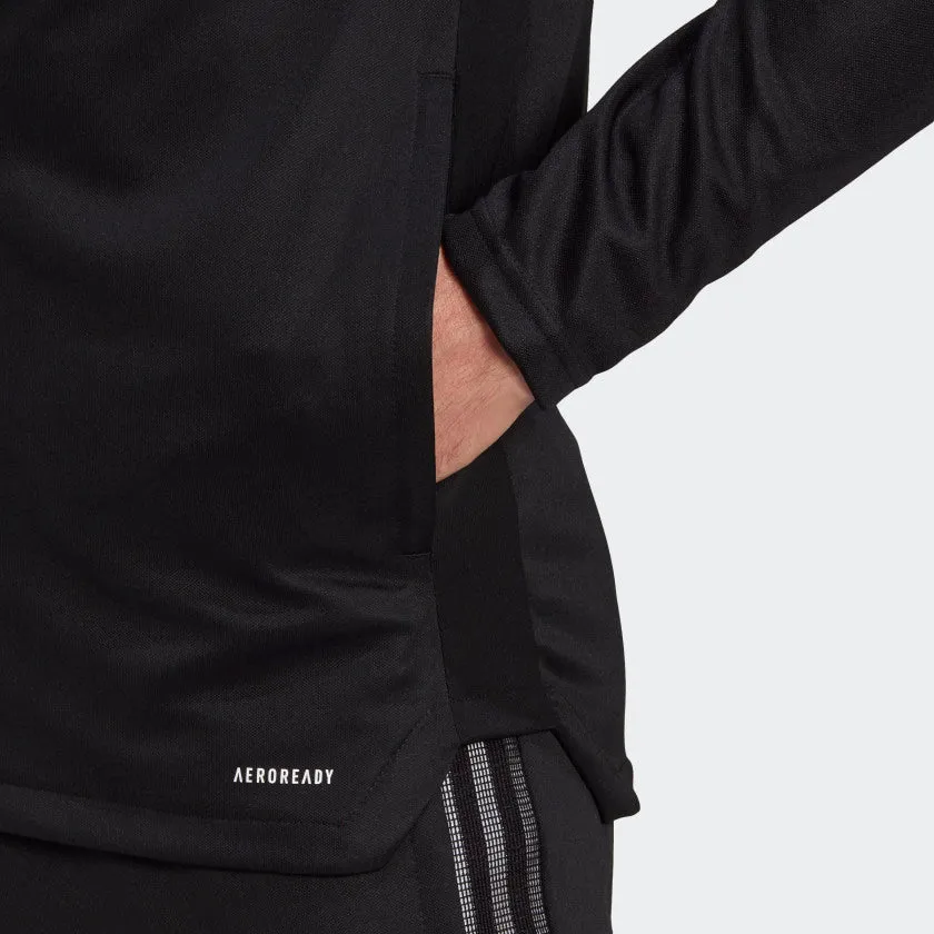 MEN TIRO21 TRACK JACKET - BLACK & White