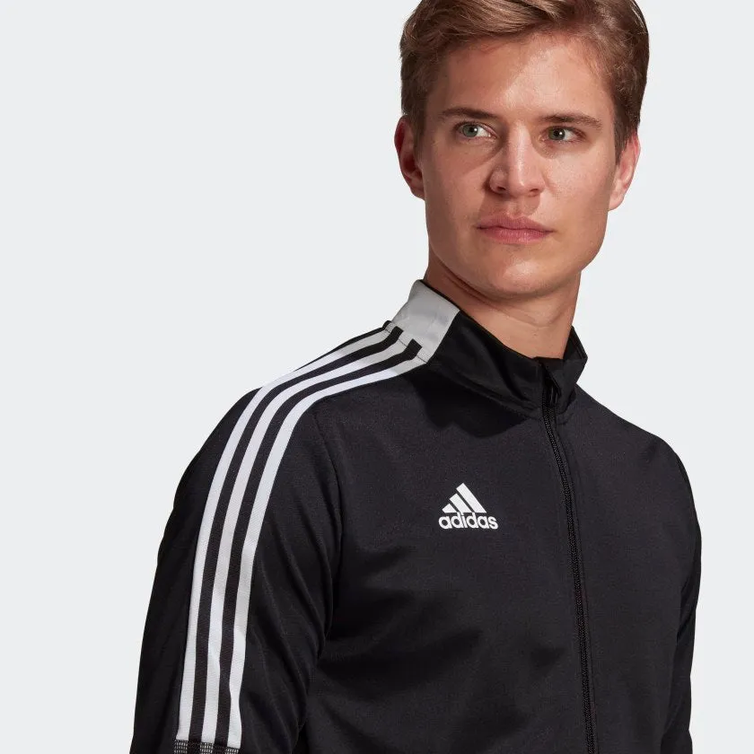 MEN TIRO21 TRACK JACKET - BLACK & White
