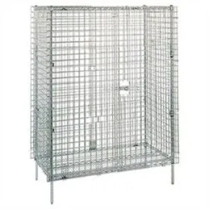 Metro SEC33S Stainless Steel Security Cage, fits 18" x 36" Shelves