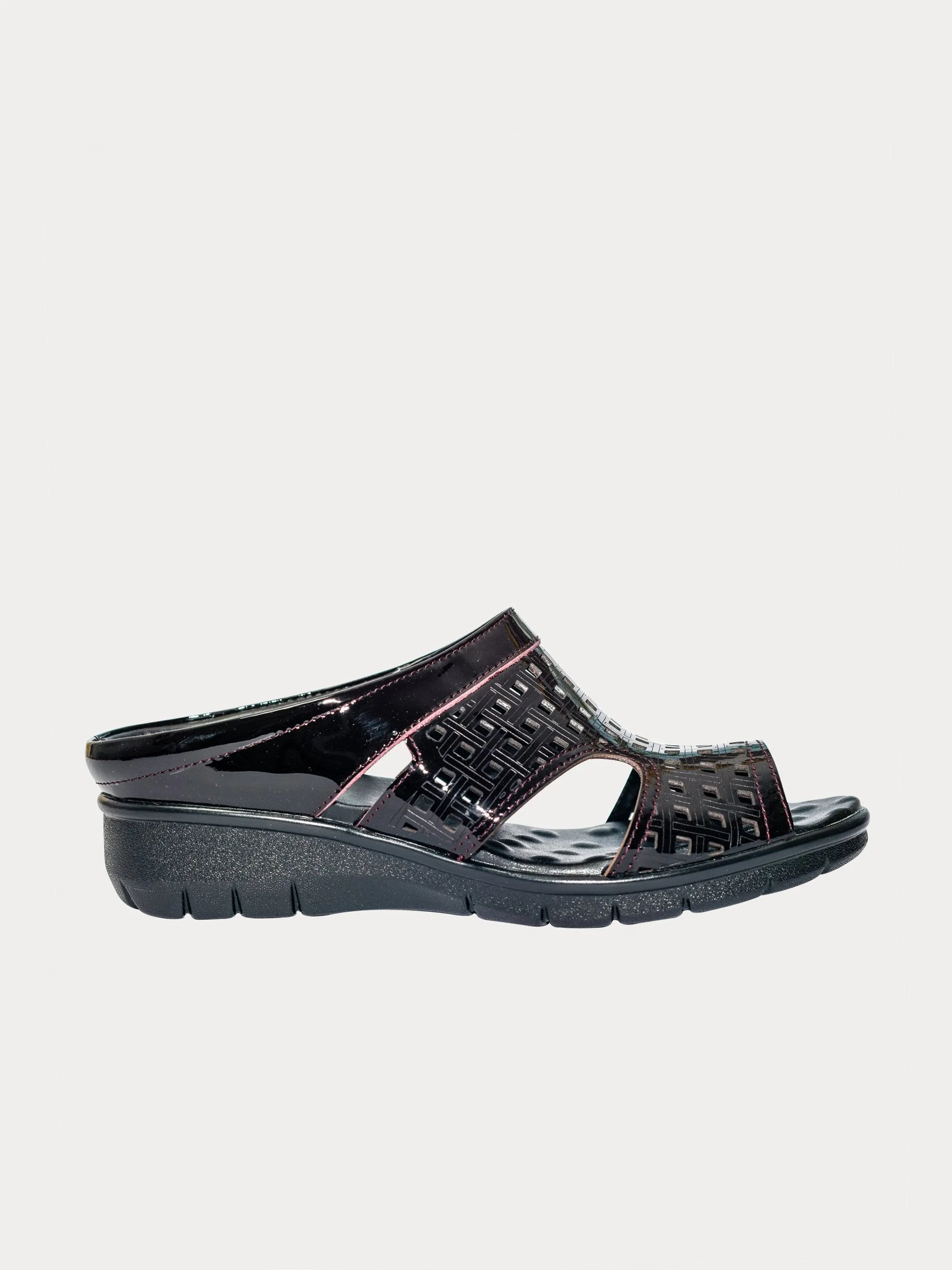Michelle Morgan 1839770 Square Cut Slider Sandals