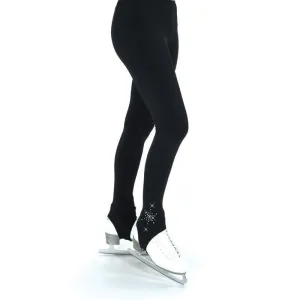 New Jerry Figure Skating Pants Stirrup 384 Crystal Made on Order Youth & Adult