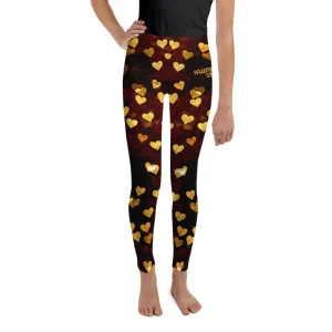 Night Hearts ~ Youth Leggings