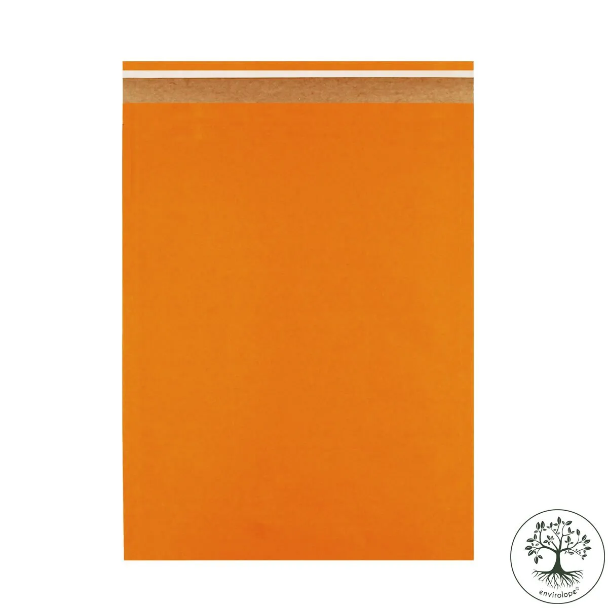 Orange Biodegradable Recyclable Mailing Bags