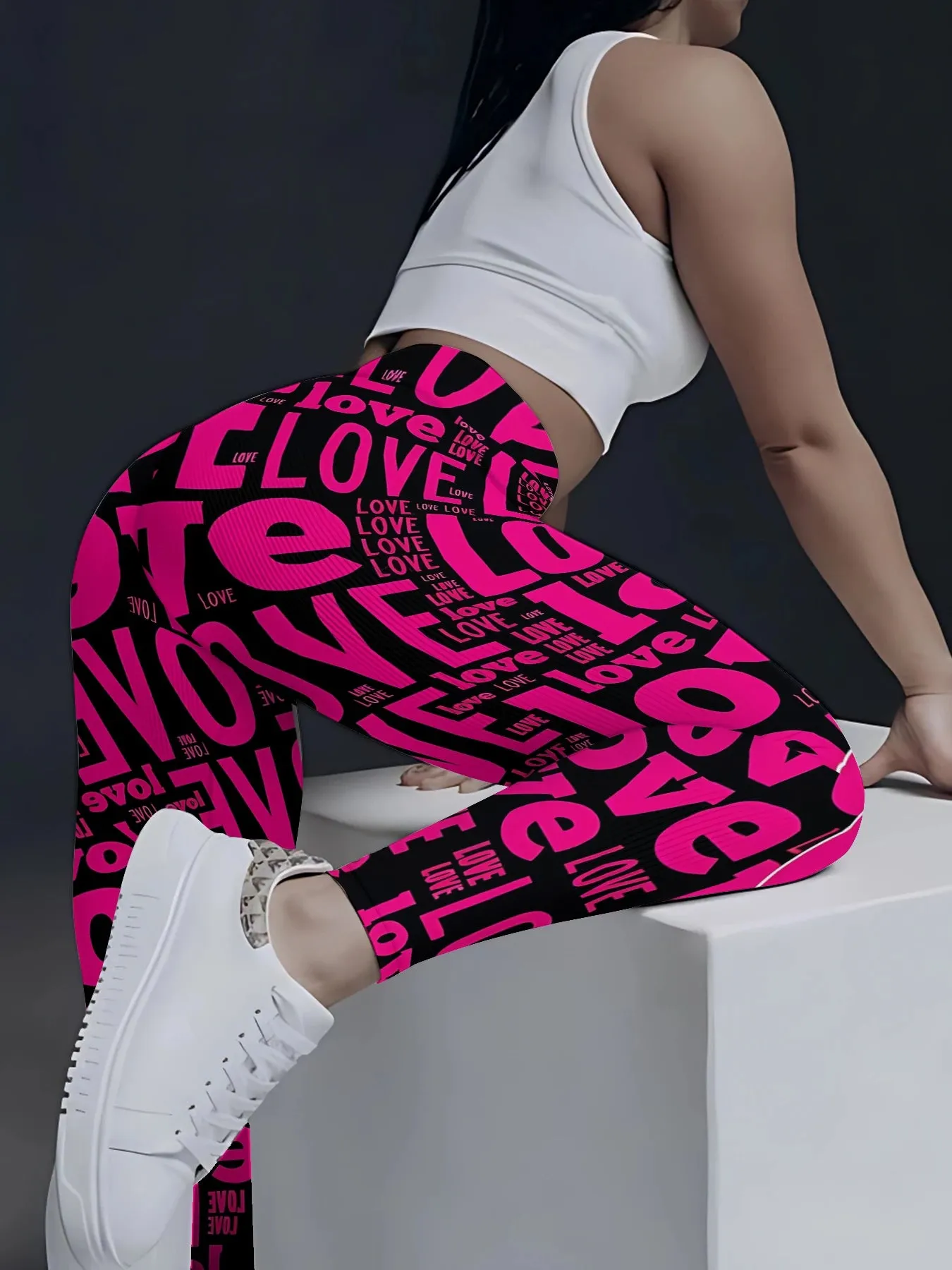 Push-up Middle Waist Leggings