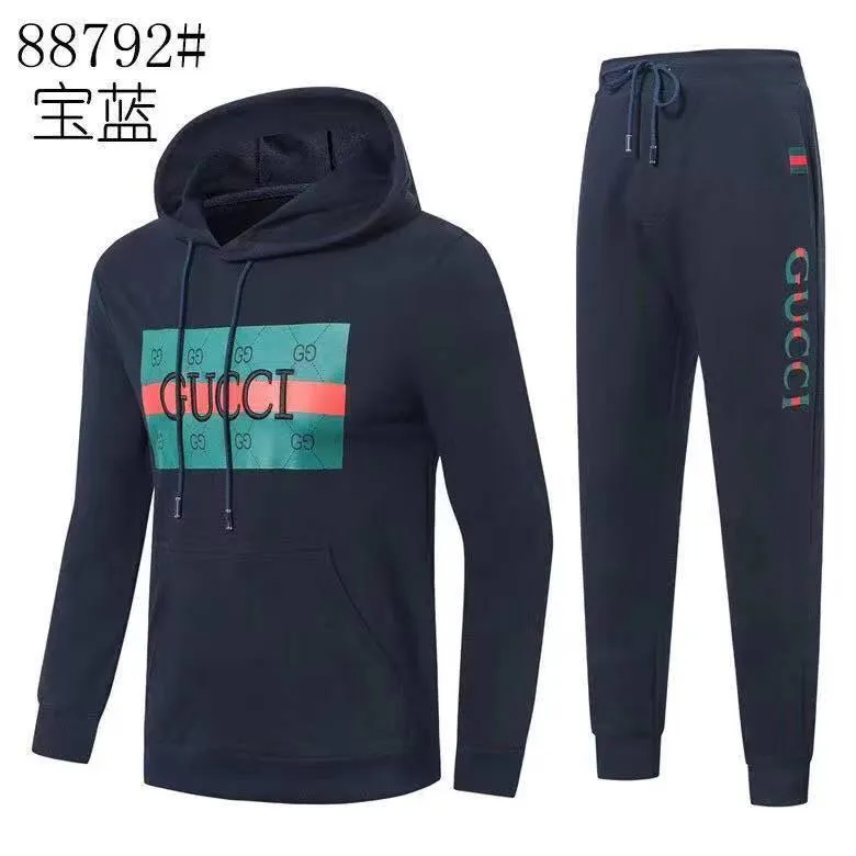 Quality NavyBlue Front Design Cotten Tracksuits