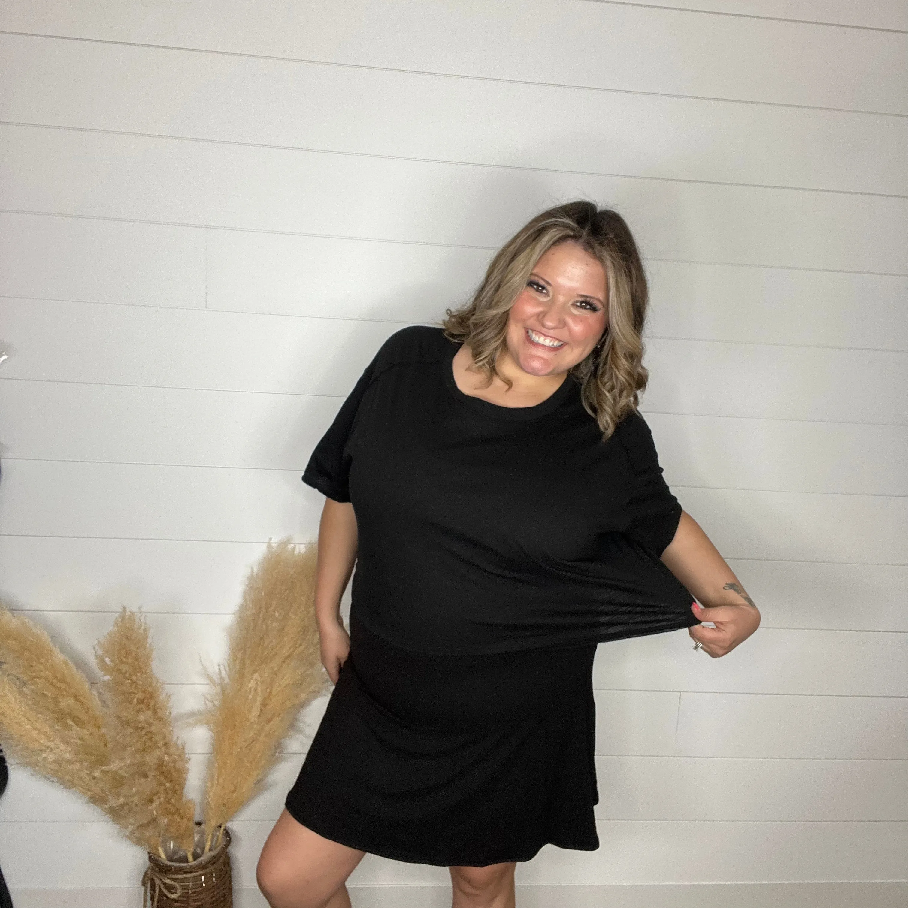 "Matchpoint" One Piece Romper Dress with Pockets