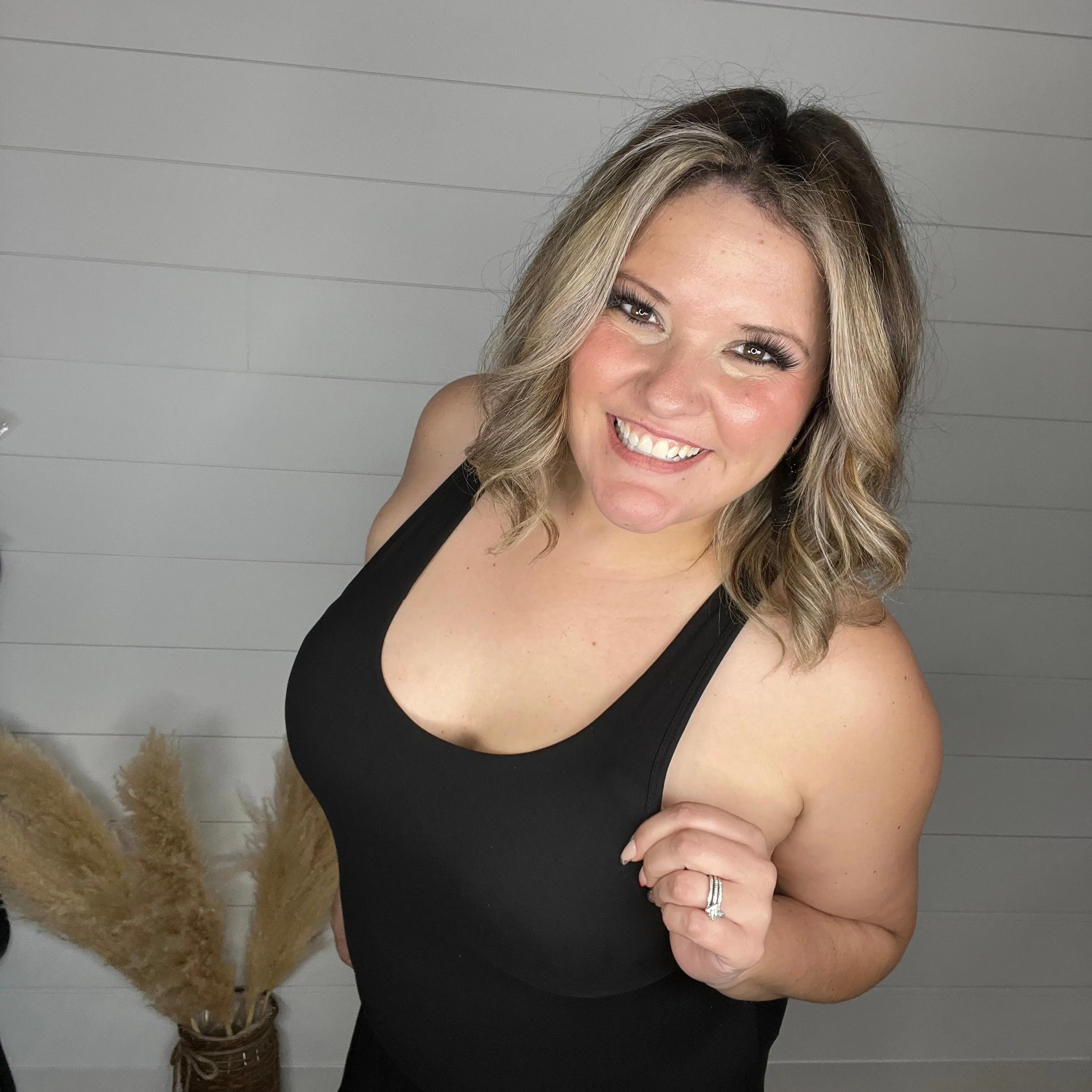 "Matchpoint" One Piece Romper Dress with Pockets