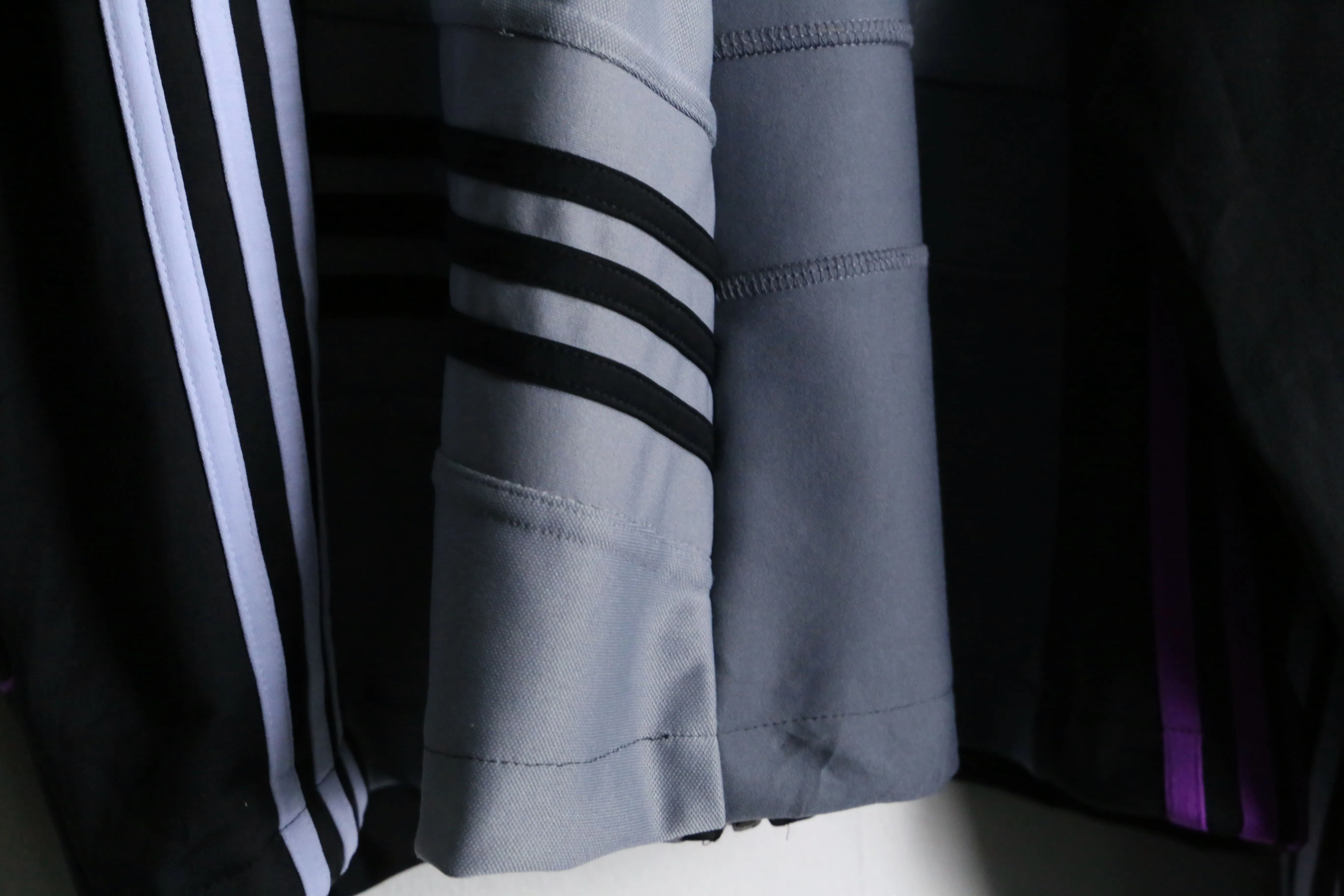 "Re:make" purple random track jacket