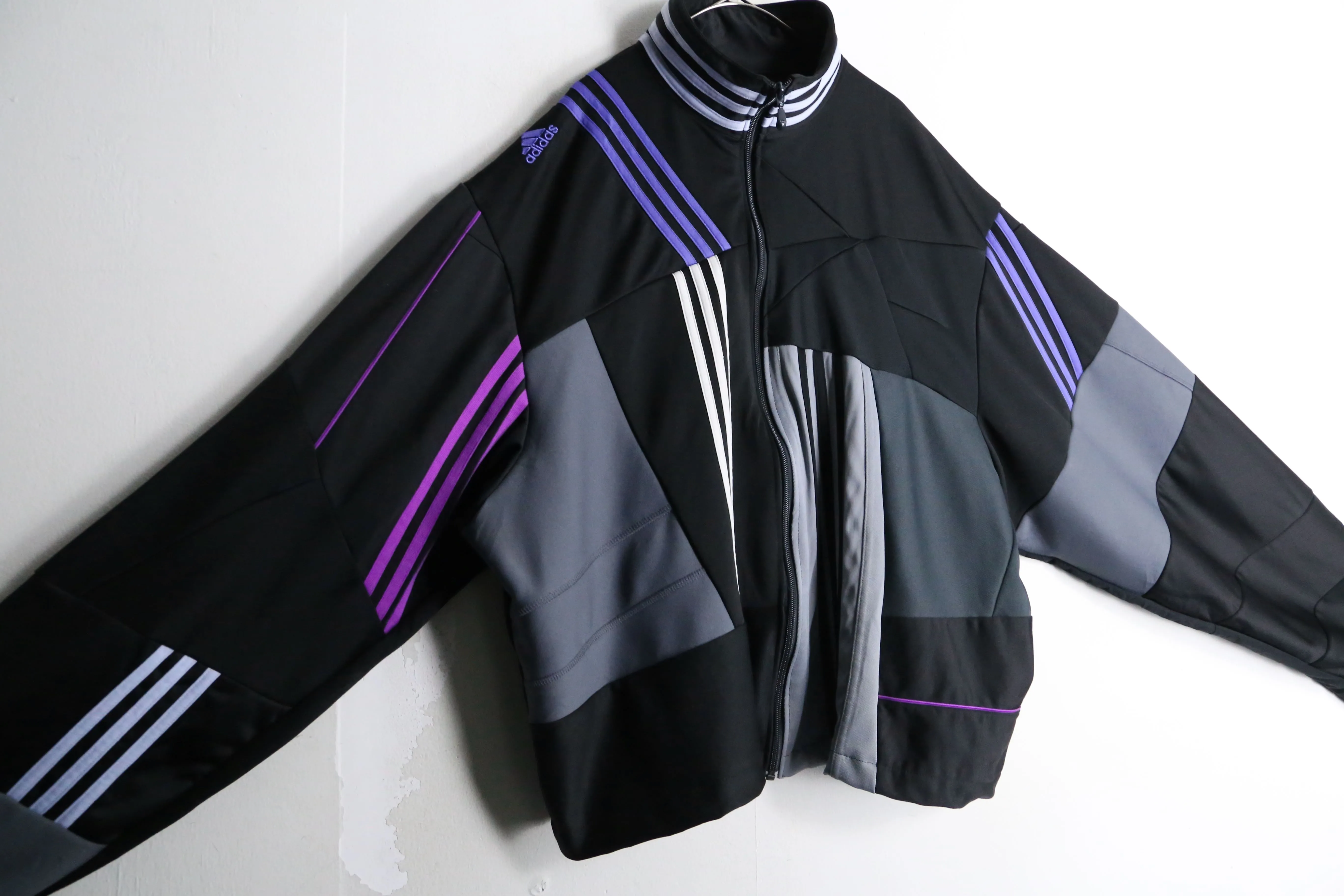 "Re:make" purple random track jacket