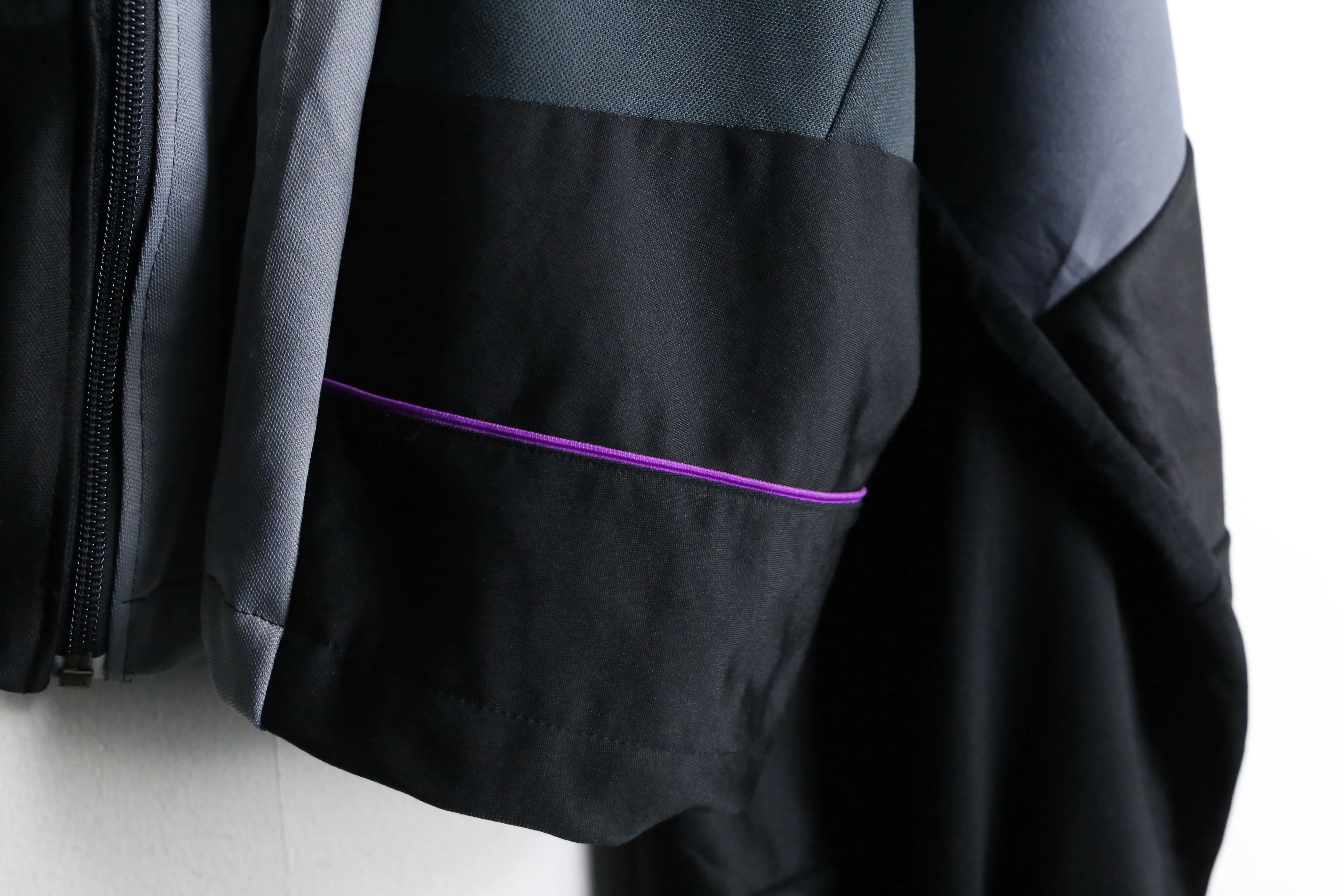"Re:make" purple random track jacket