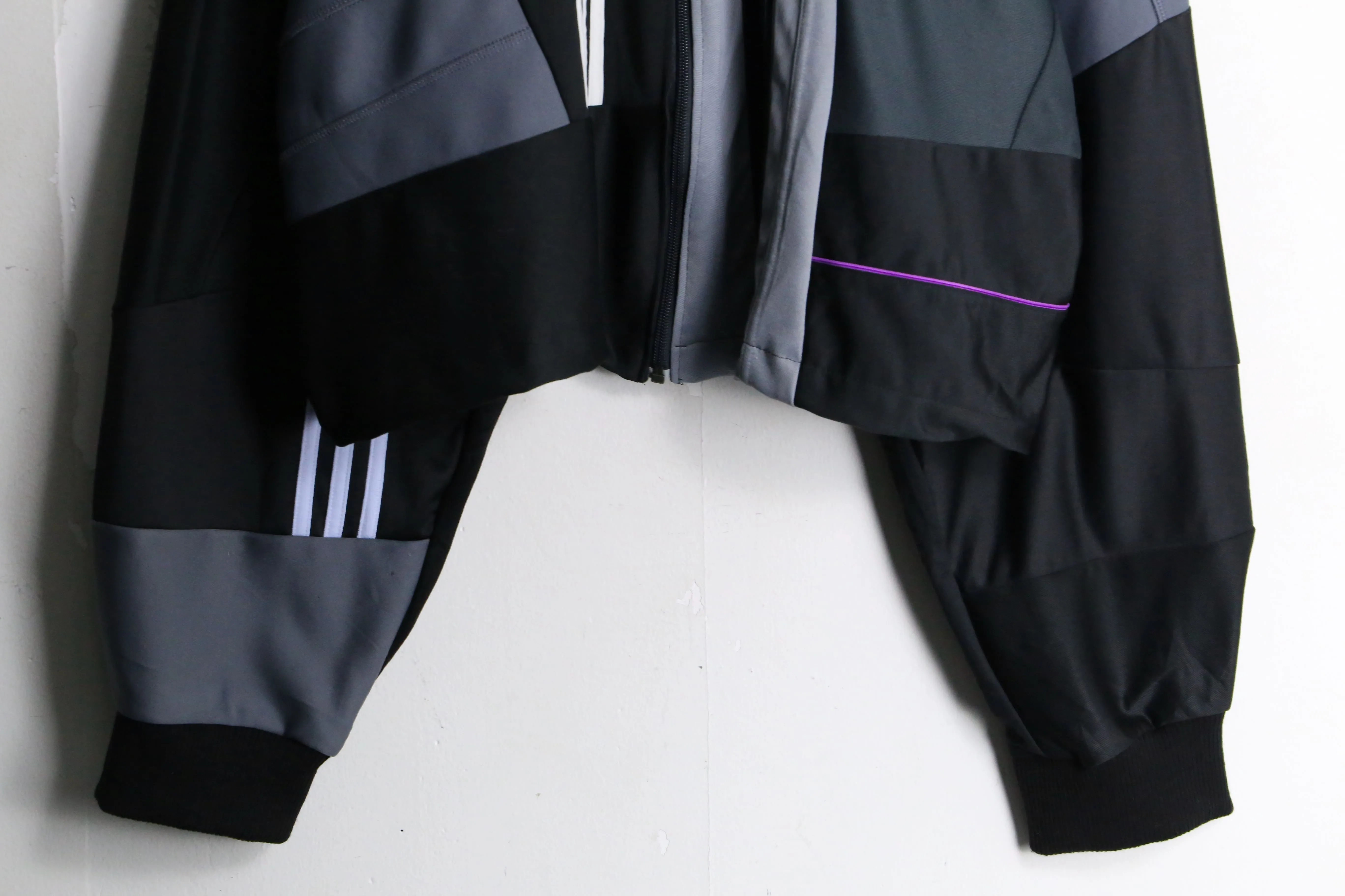 "Re:make" purple random track jacket