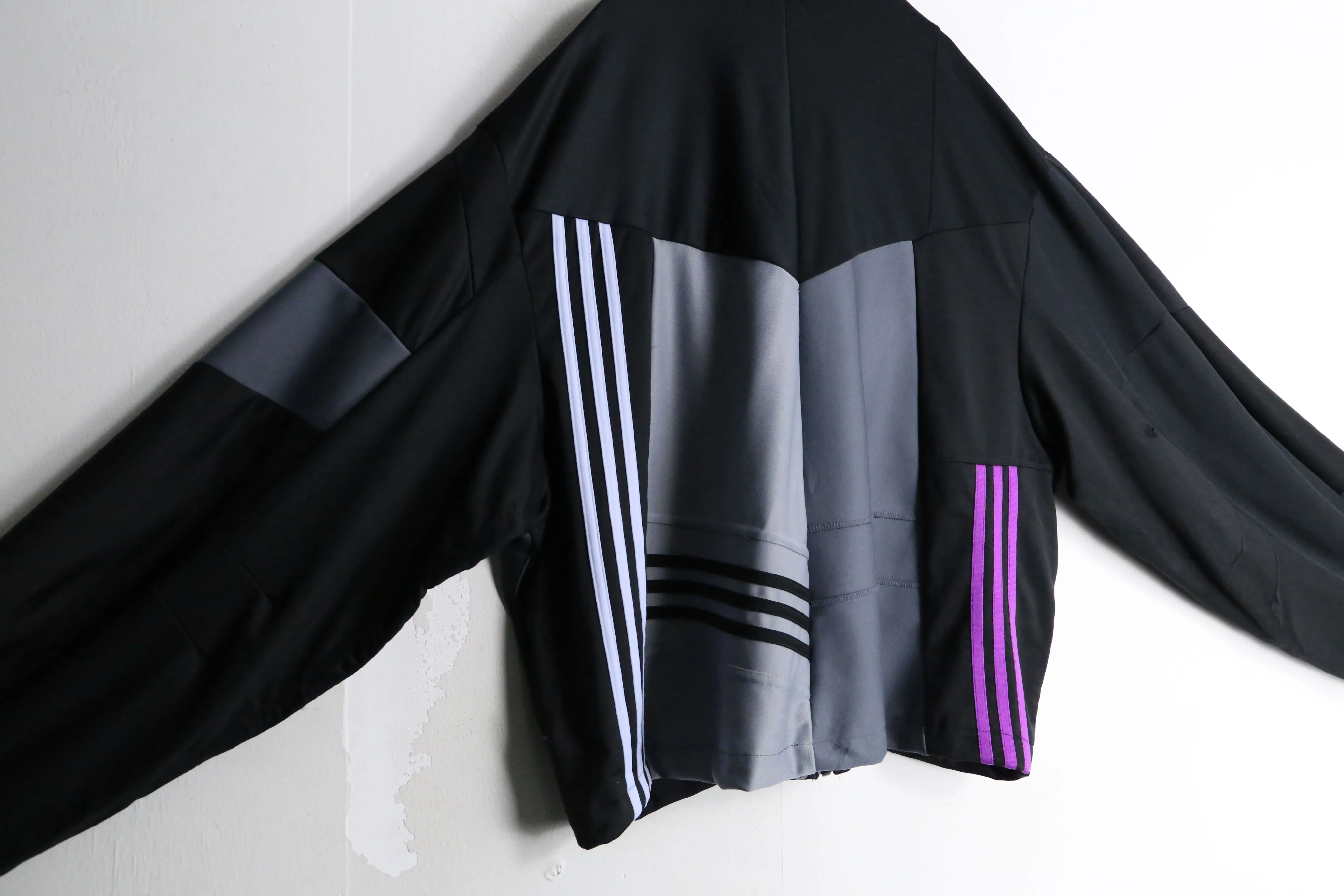 "Re:make" purple random track jacket