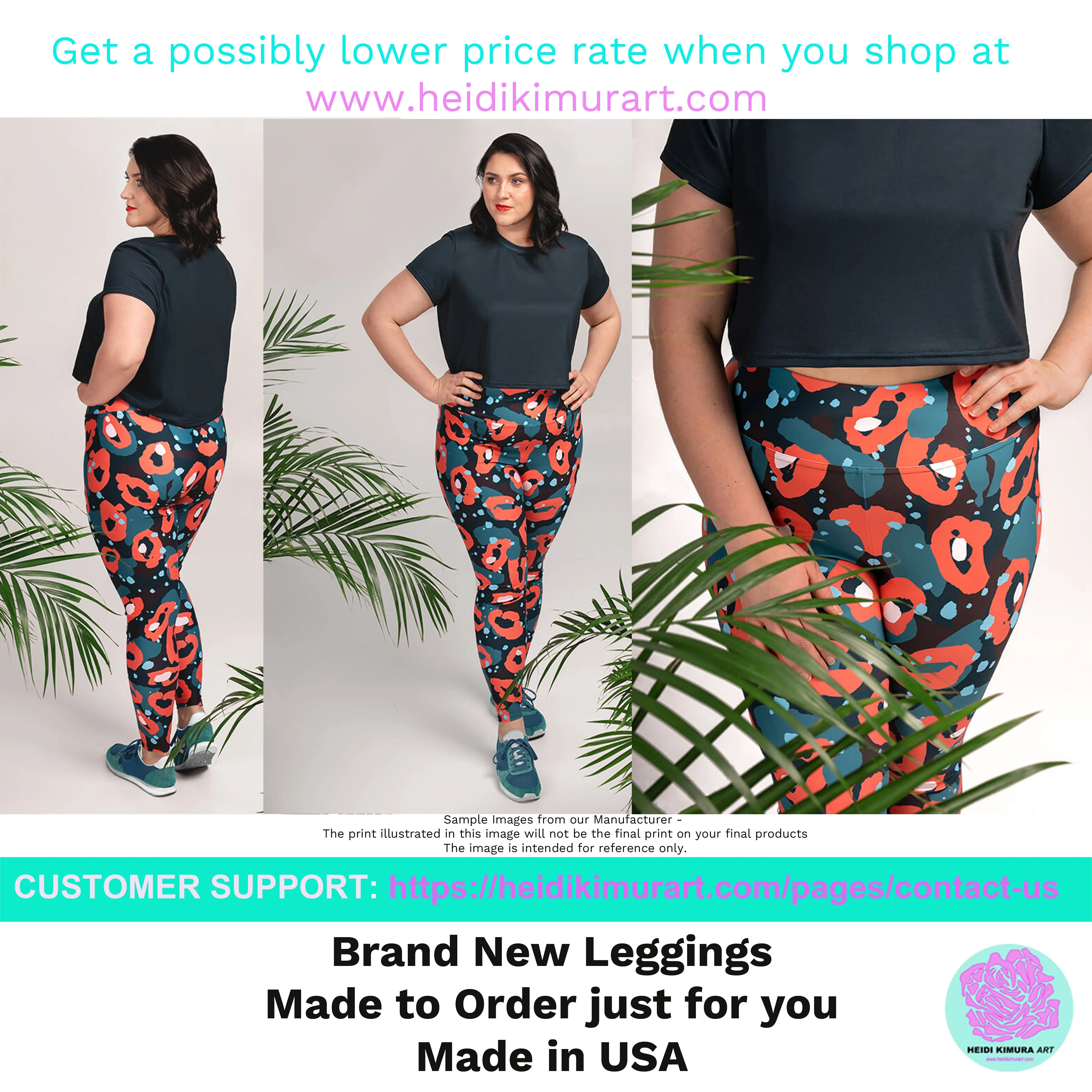Rainbow Striped Plus Size Tights, Best Vertical Stripe Women's High Waist Ankle Length Plus Size Leggings