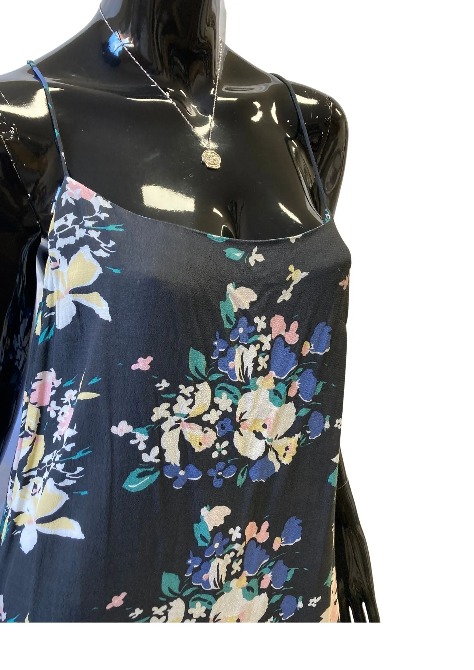 Rollas WOMENS EDEN SLIP DRESS BLACK