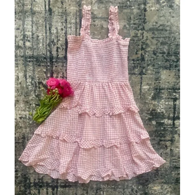 Selina Gingham Dress