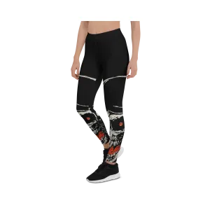 Slayer Helmet Skull Leggings