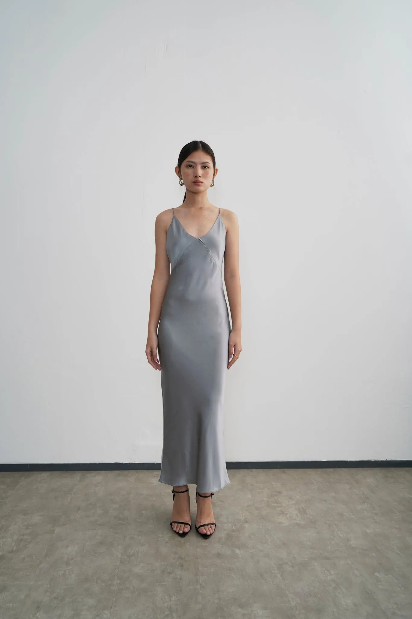 Slip Dress - Ash Grey
