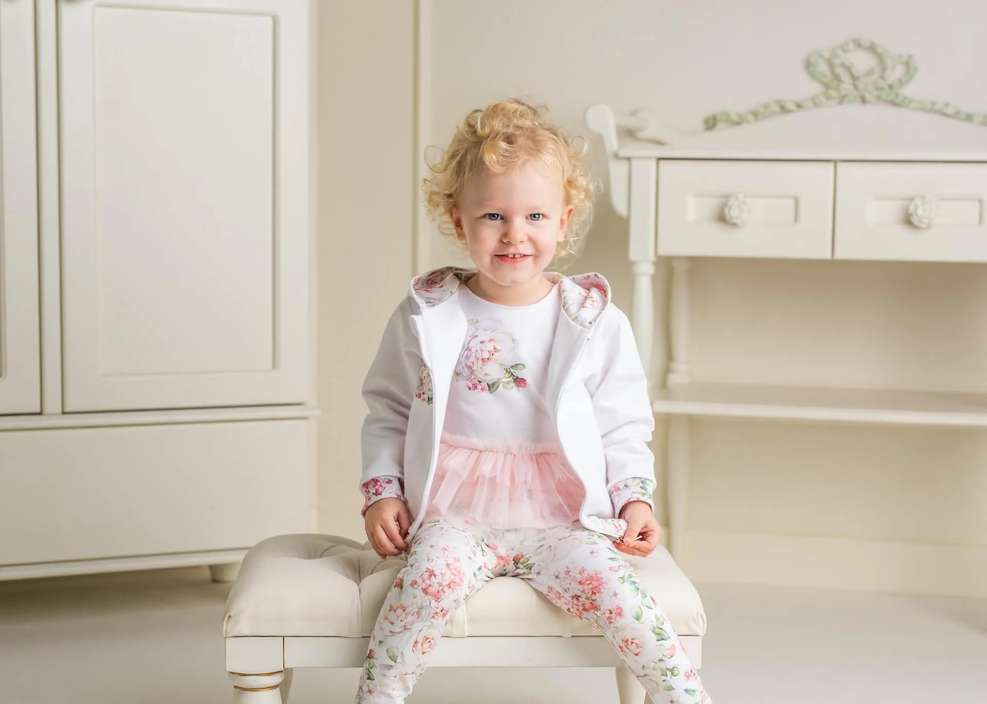 Sofija - Baby Girls POLA Blouse & Leggings Set