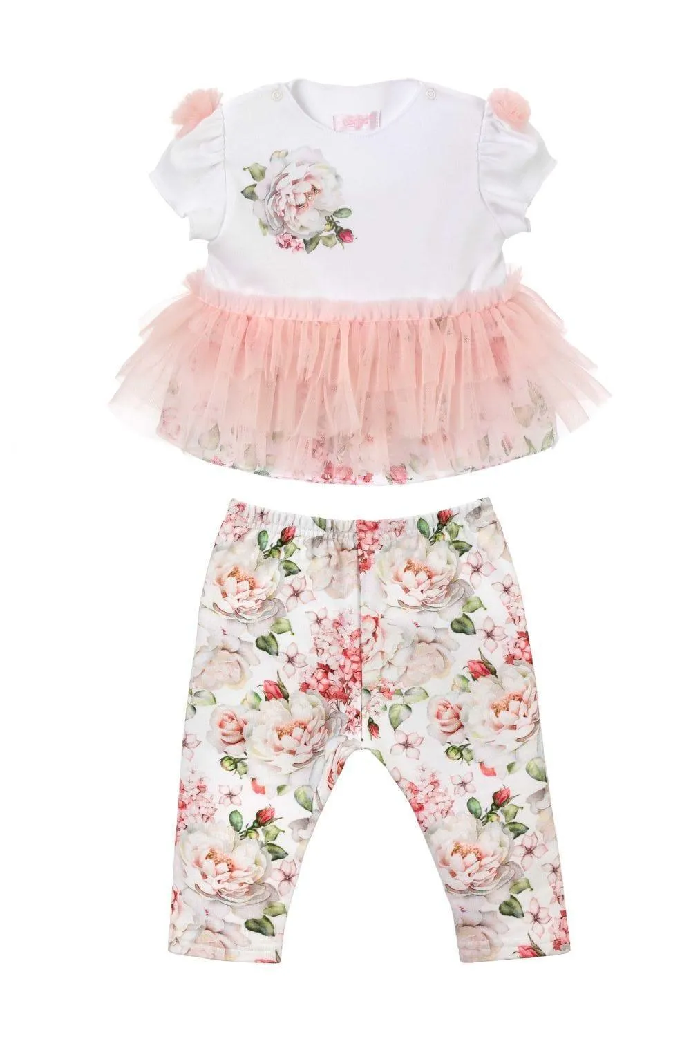 Sofija - Baby Girls POLA Blouse & Leggings Set