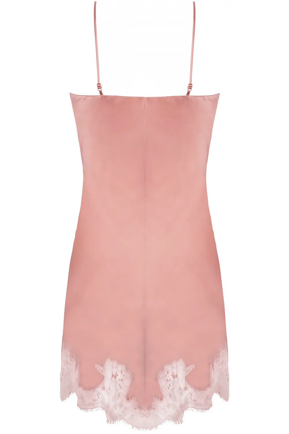 Splendeur Soie Night Dress Rose, Size L (UK 14)