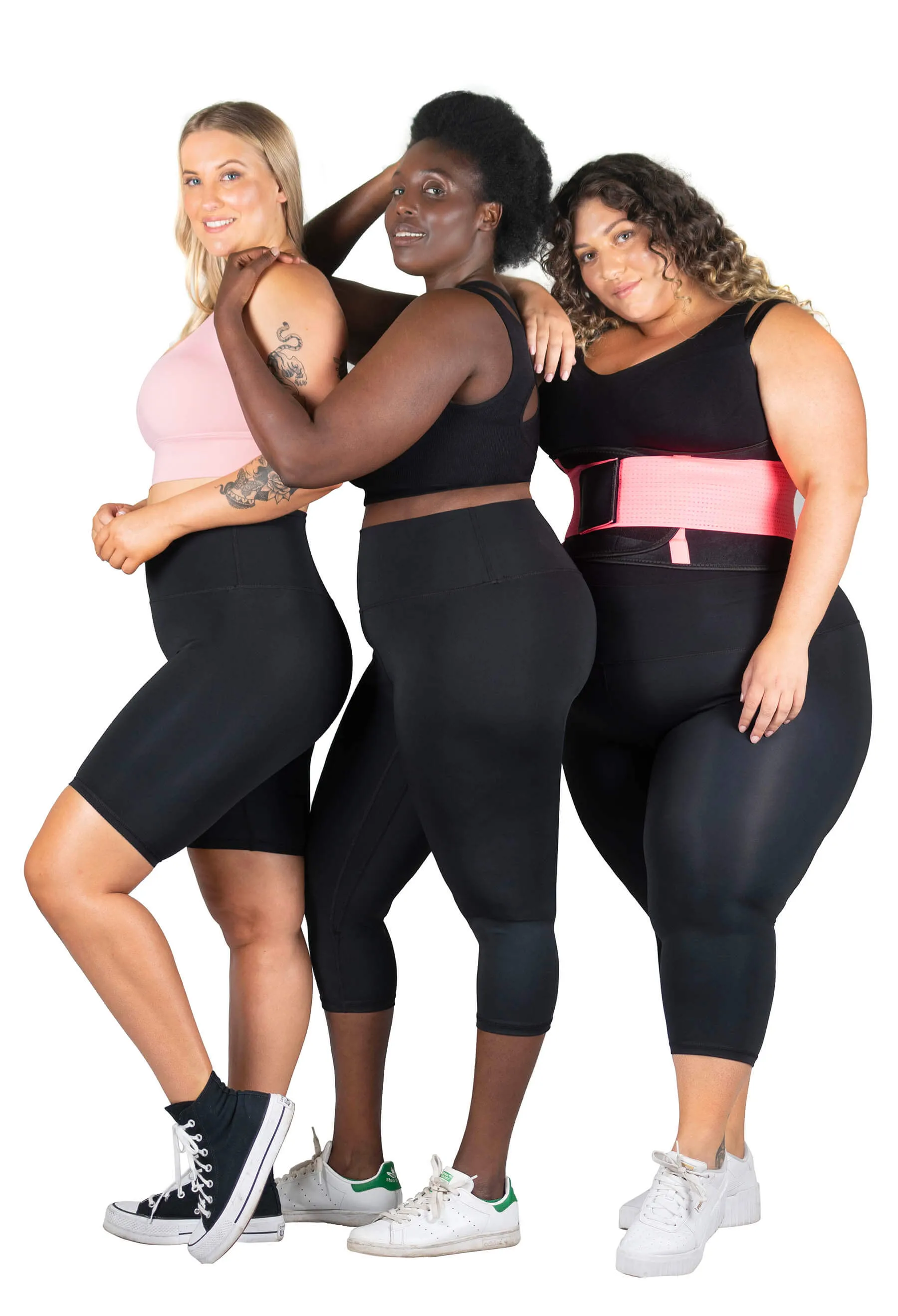 Sports bra - Long Line with a Mesh Racer Back - 3 Pack