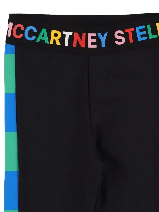 Stella McCartney Kids   Printed recycled tech leggings 