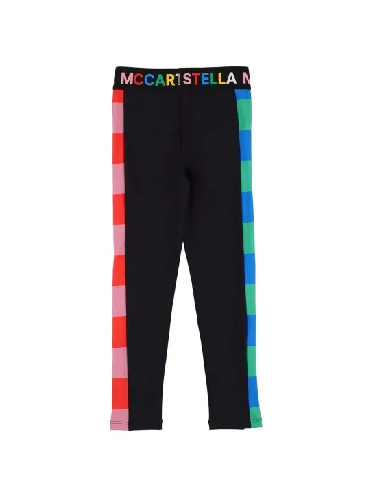 Stella McCartney Kids   Printed recycled tech leggings 