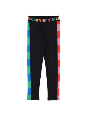 Stella McCartney Kids   Printed recycled tech leggings 