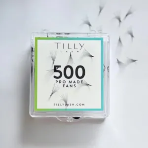 Tilly Lash 5D Loose Promade Fans 500s**