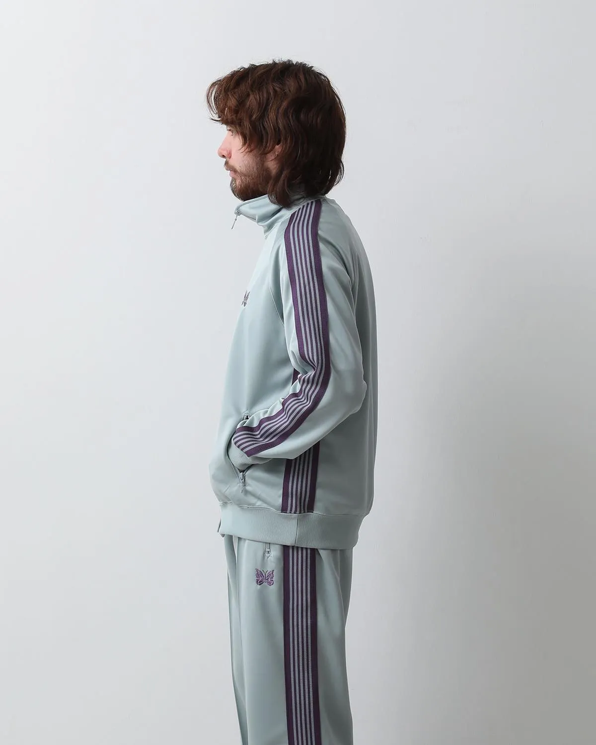 TRACK JACKET - POLY SMOOTH