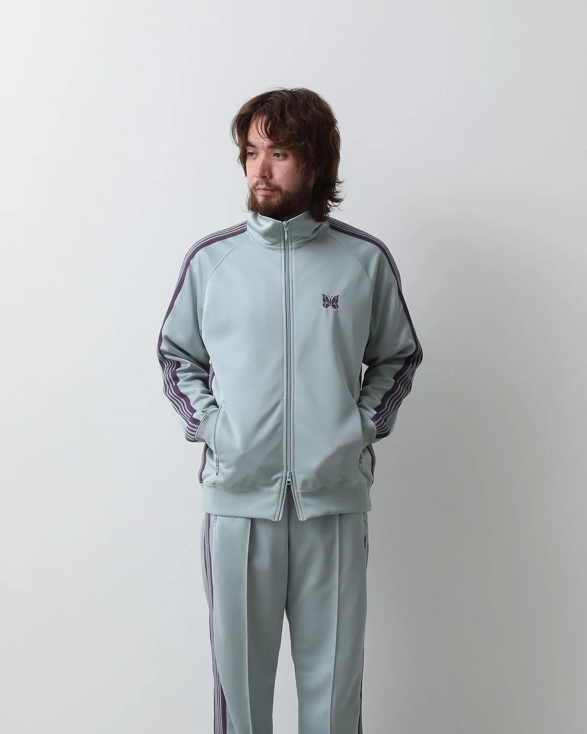 TRACK JACKET - POLY SMOOTH